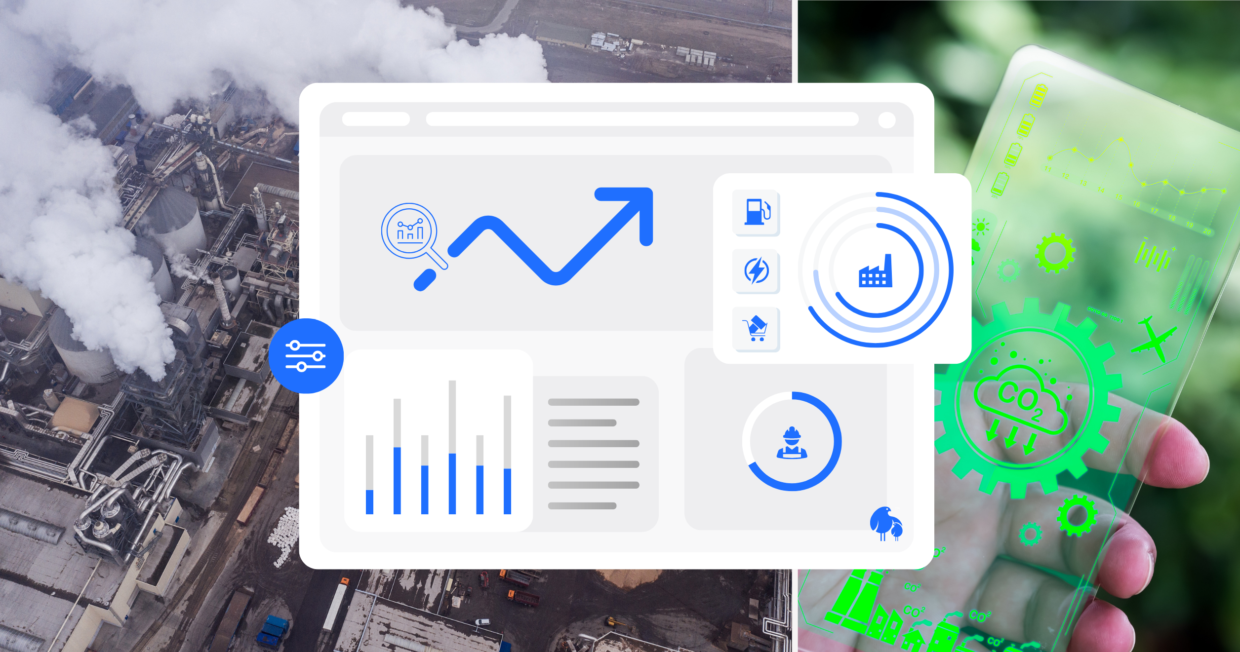 Get insights from Financial data, Environmental Data
